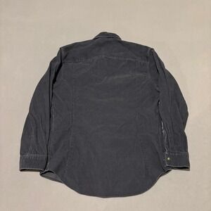 Timberland Button Ups Shirts Mens Large Gray CorduroyWorkwear Casual Spring